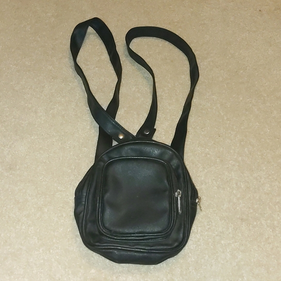 Handbags - Mini black backpack